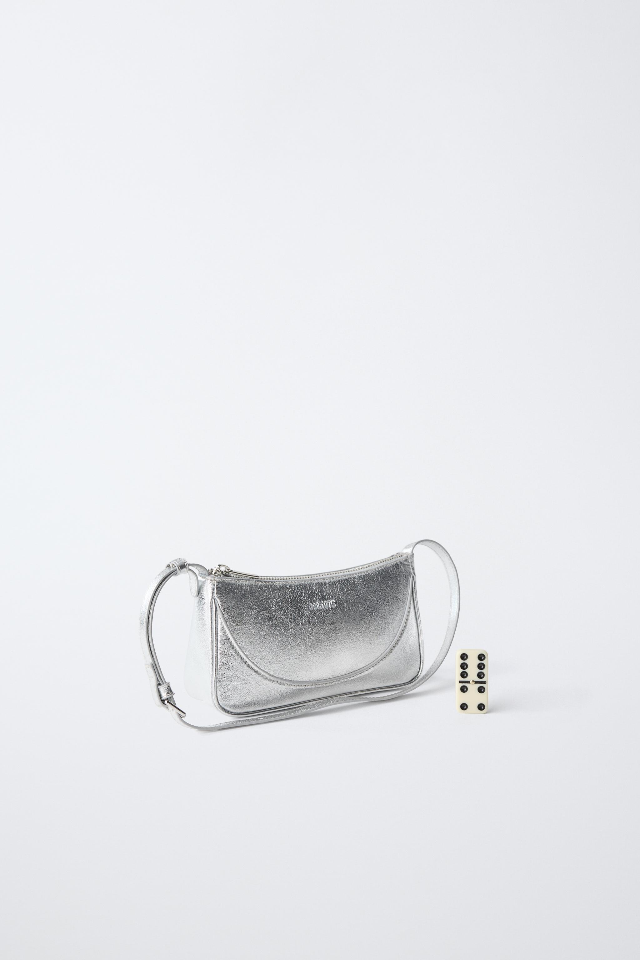 METALLIC CROSSBODY BAG